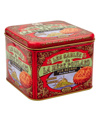 La Mere Poulard Les Sables Pur Beurre Pure Butter Biscuits 500g Tin Box